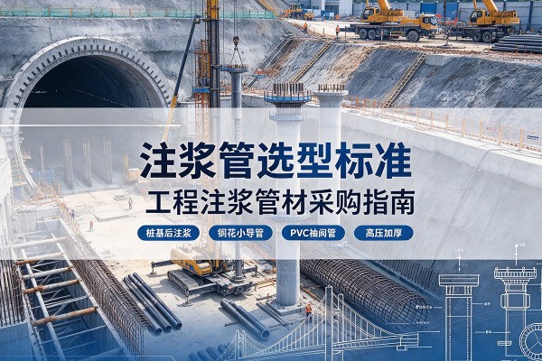 兴化注浆管选型标准