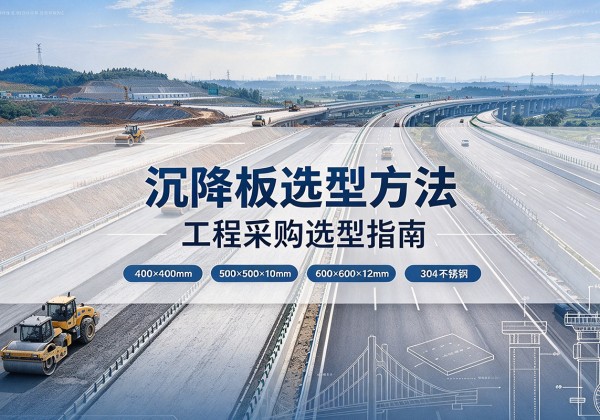 兴化沉降板选择方法